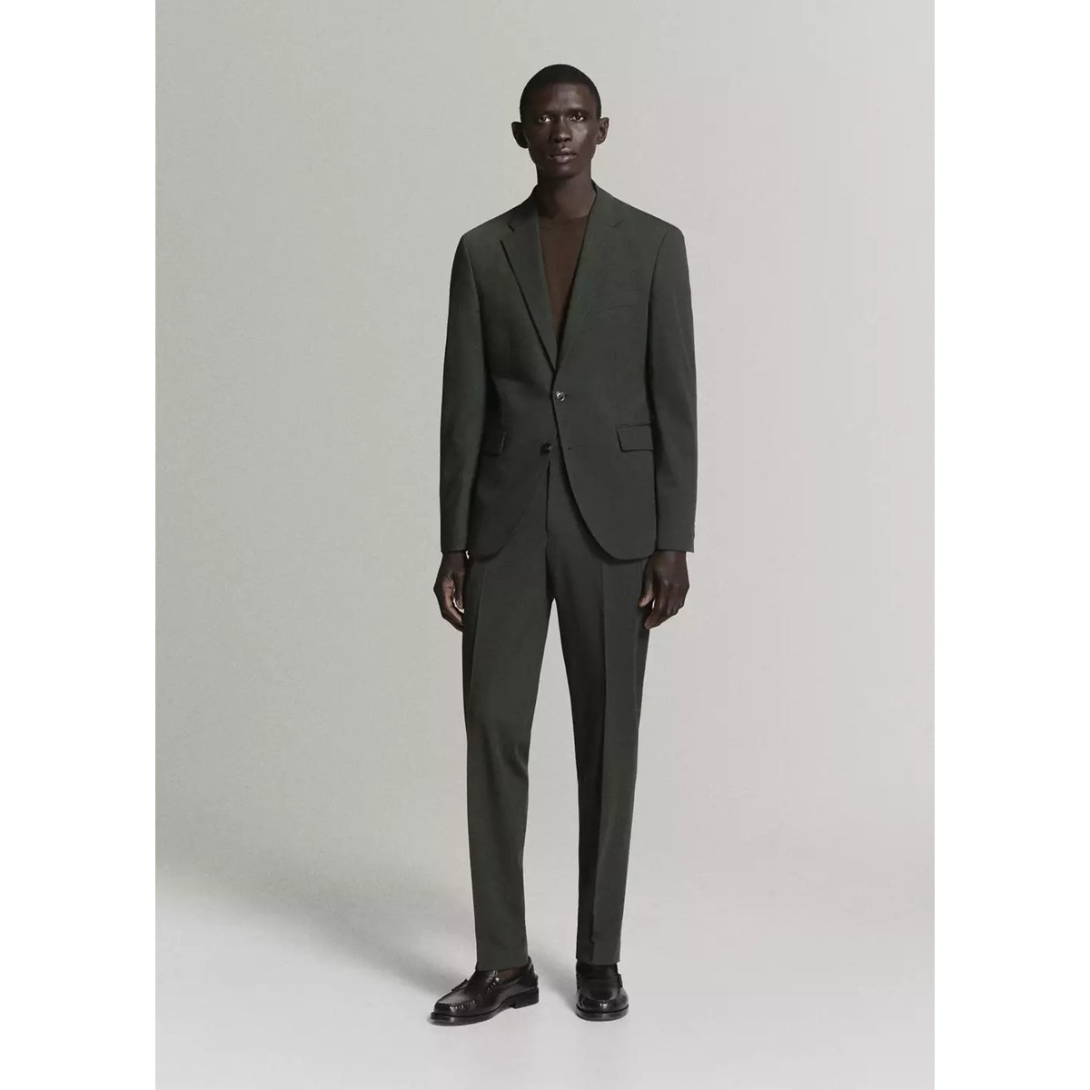 Veste costume Milán slim-fit kaki, MANGO MAN
