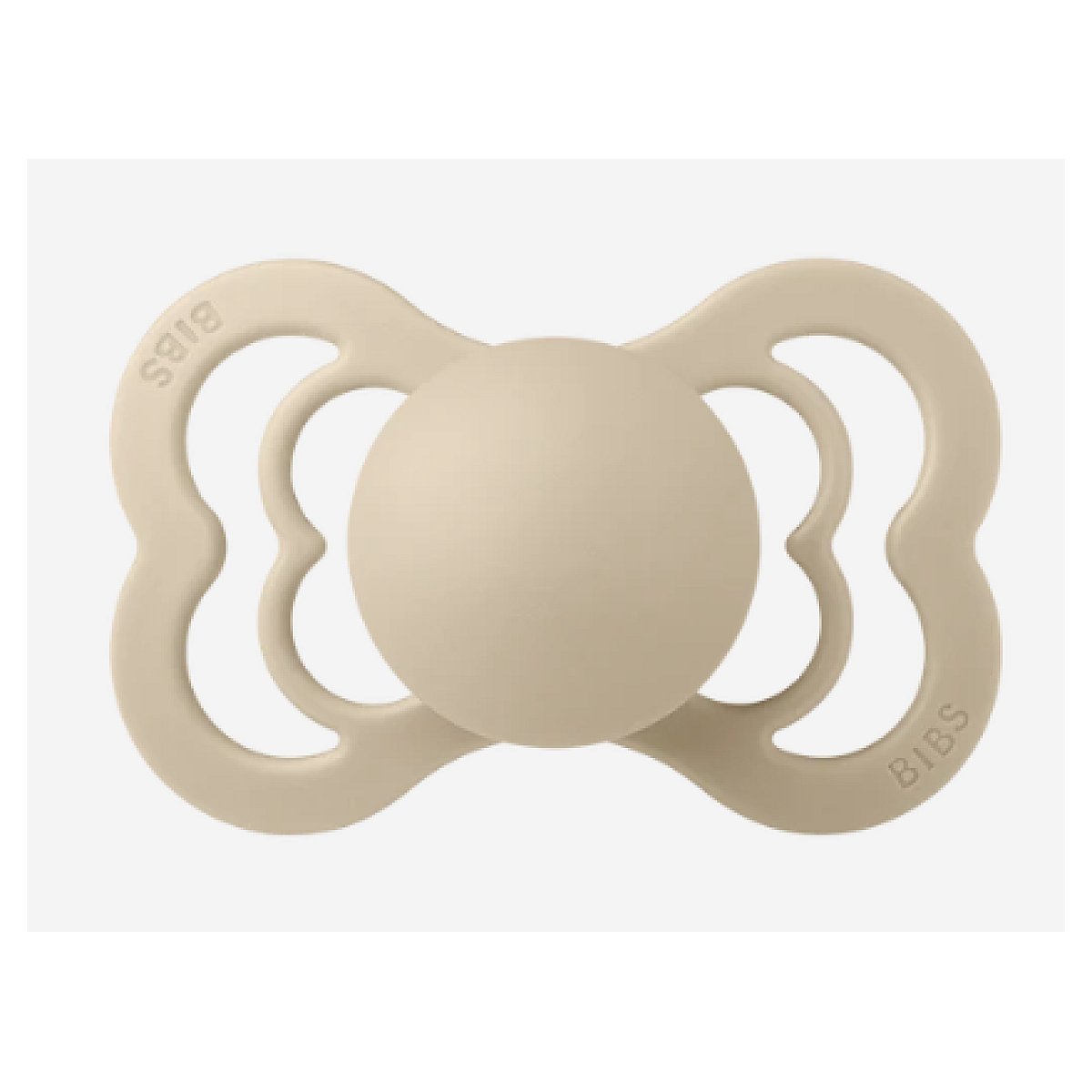 Sucette unite Supreme Silicone symetrique taille 1 couleur Vanille couleur unique, Bibs