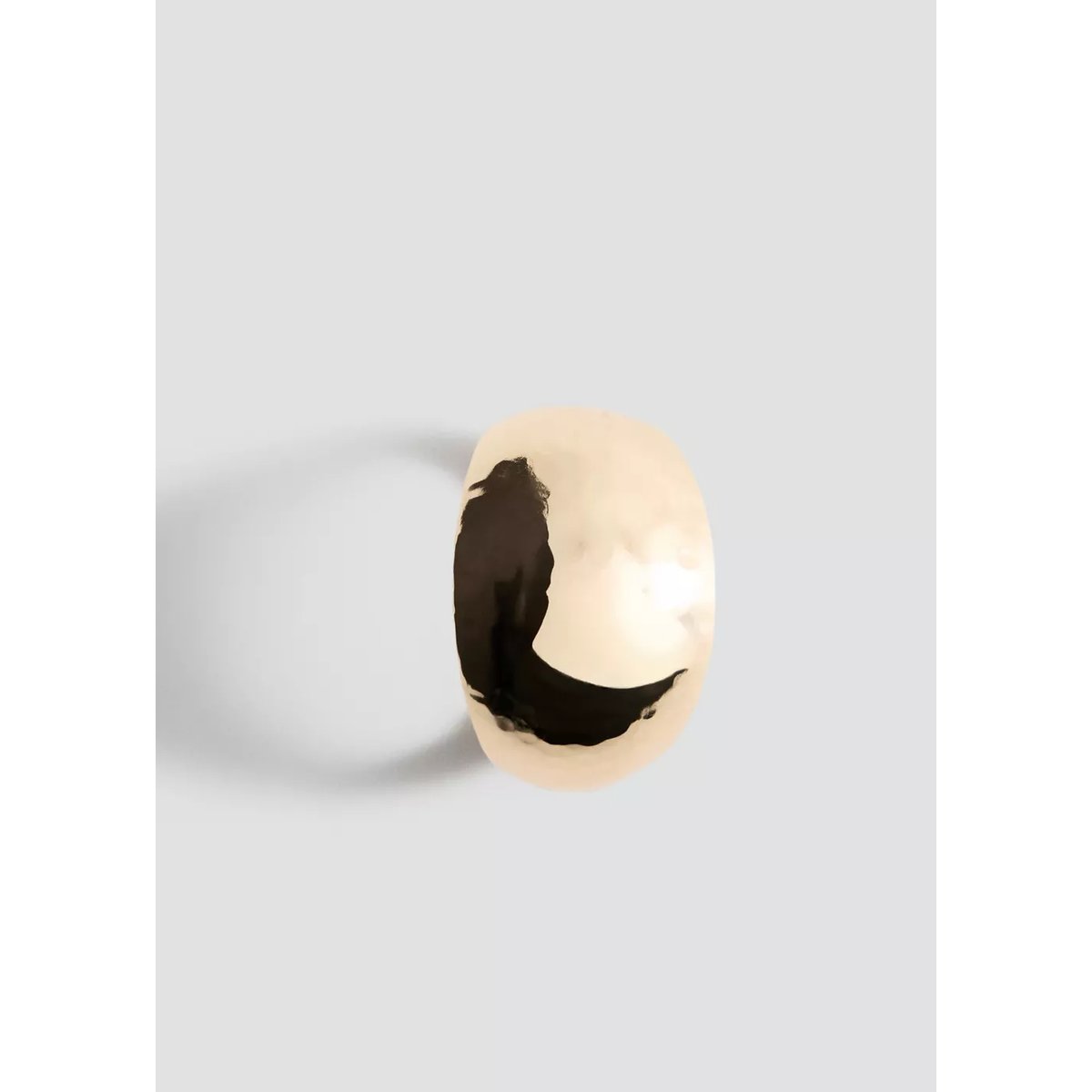 Bracelet métallique volume or, MANGO
