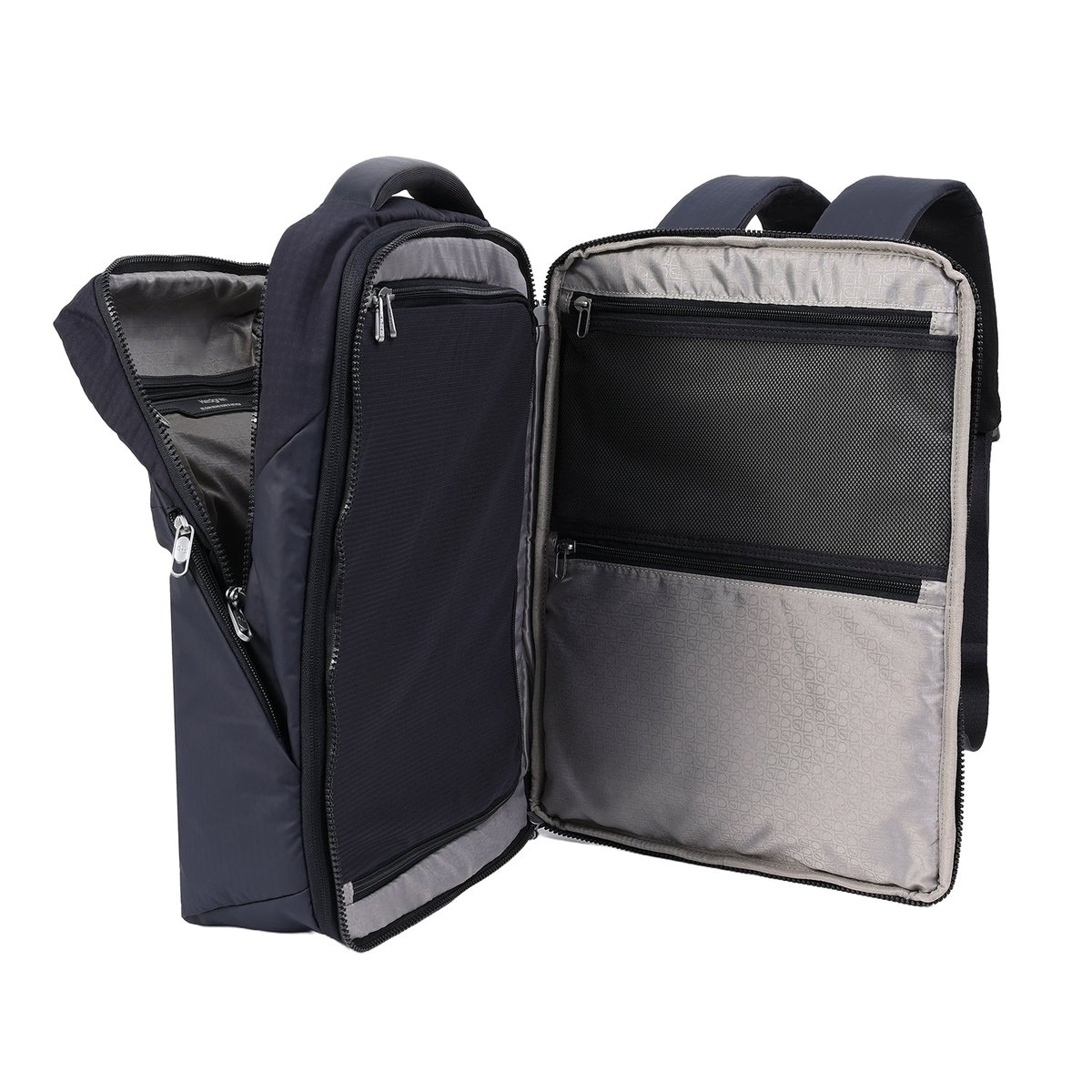 Sac à dos de voyage extensible avec RFID vulcan blue, HEDGREN