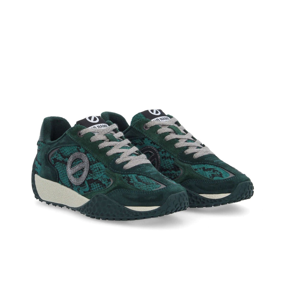 KATE SNEAKER W SNAKE KISS ÉMERAUDE - Collier orné de Cristaux Swarovski® inclus vert, NO NAME
