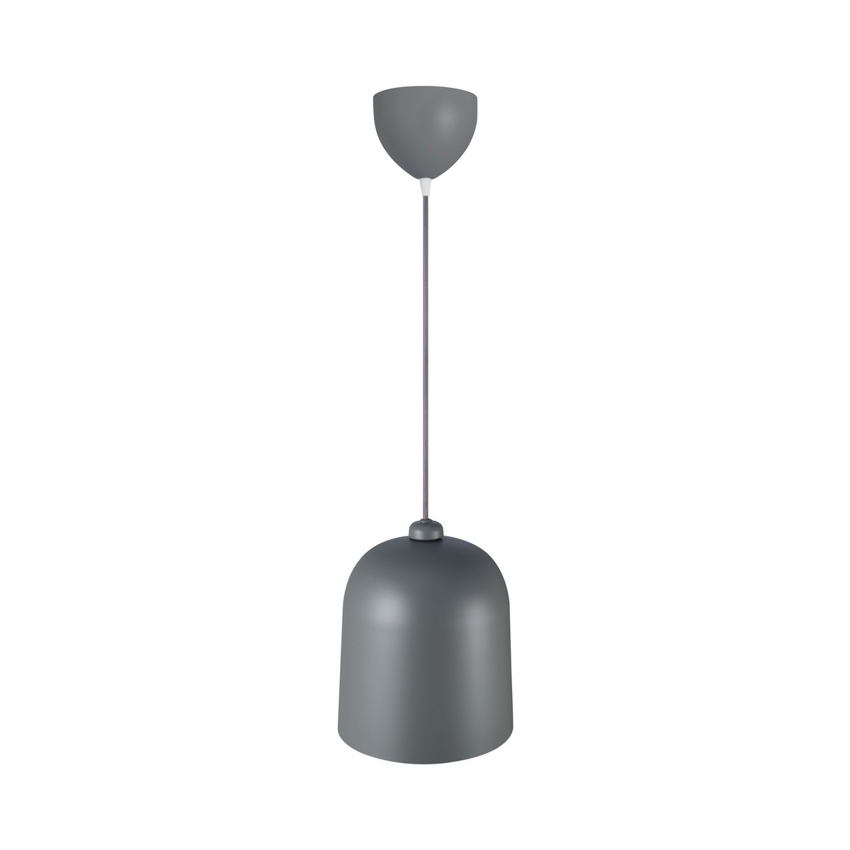 Suspension minimaliste en métal, ANGLE gris, DESIGN FOR THE PEOPLE