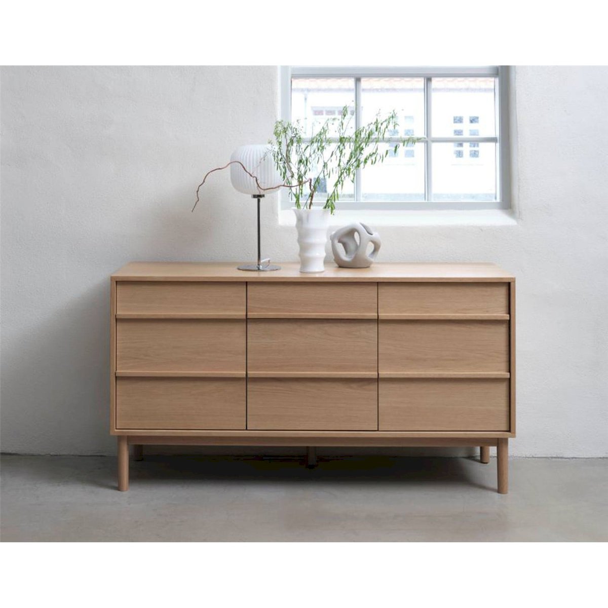 Commode en chêne collection FOZIER chêne naturel, RECOLLECTION