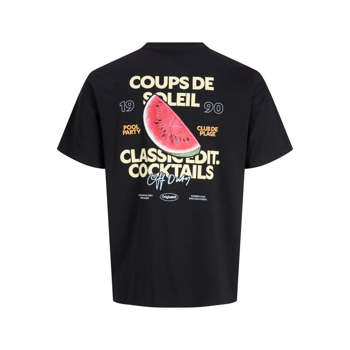 T-Shirt black 1, JACK & JONES