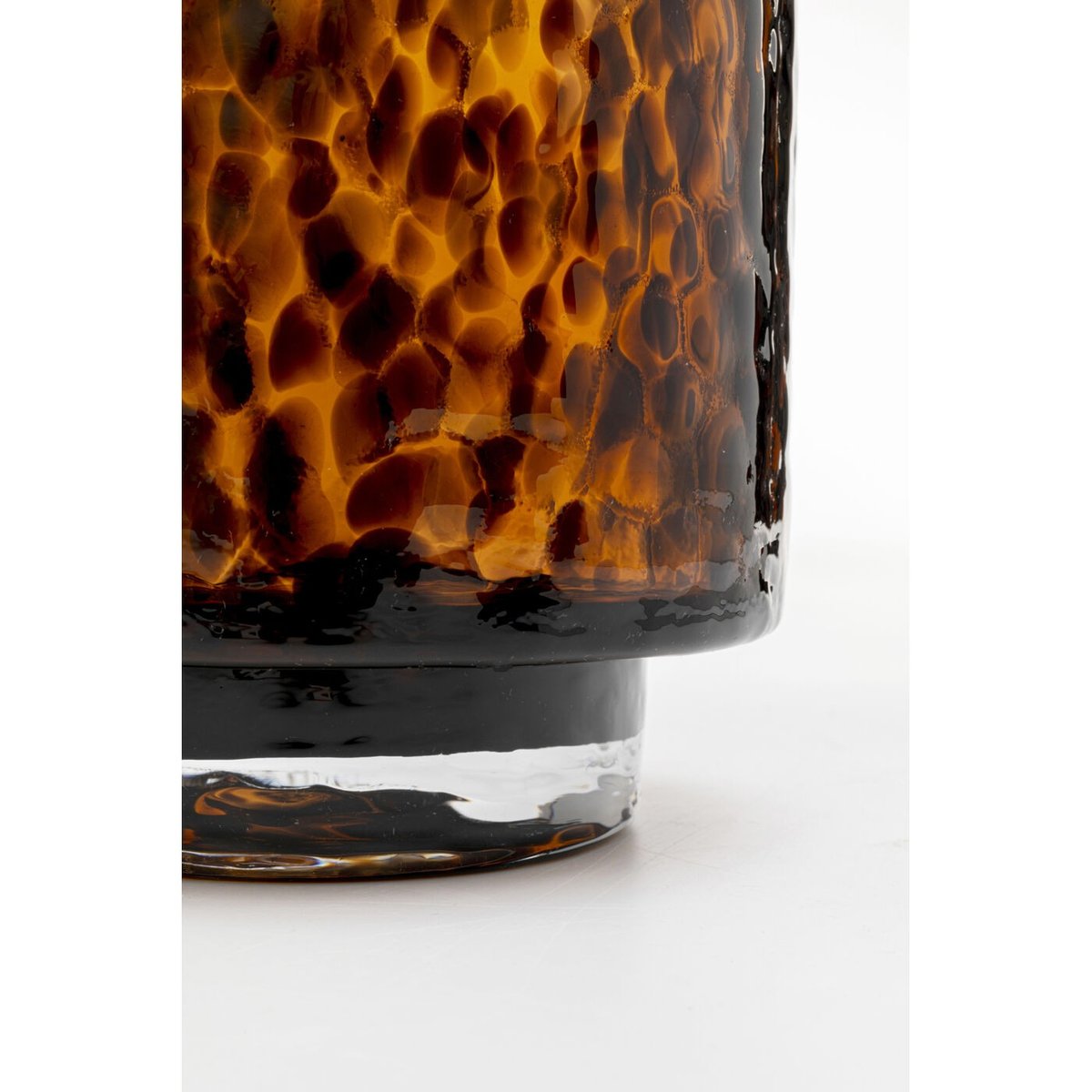 Vase en verre, CARAMEL marron, KARE DESIGN