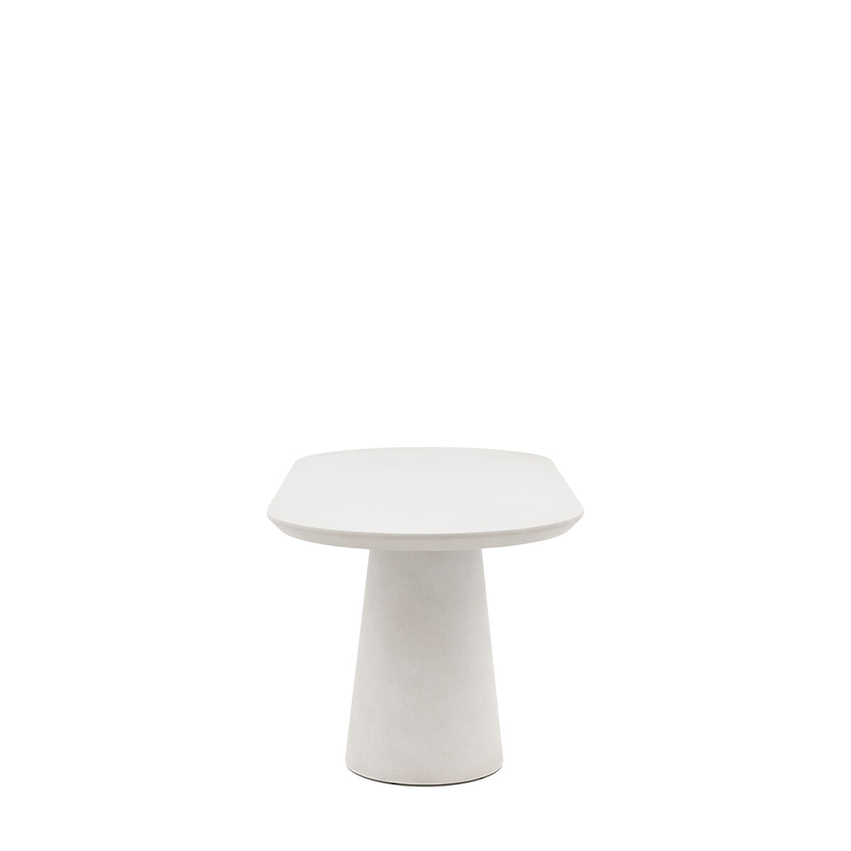 Pellan Oval Concrete Dining Table (Seats 6) cement, SO'HOME