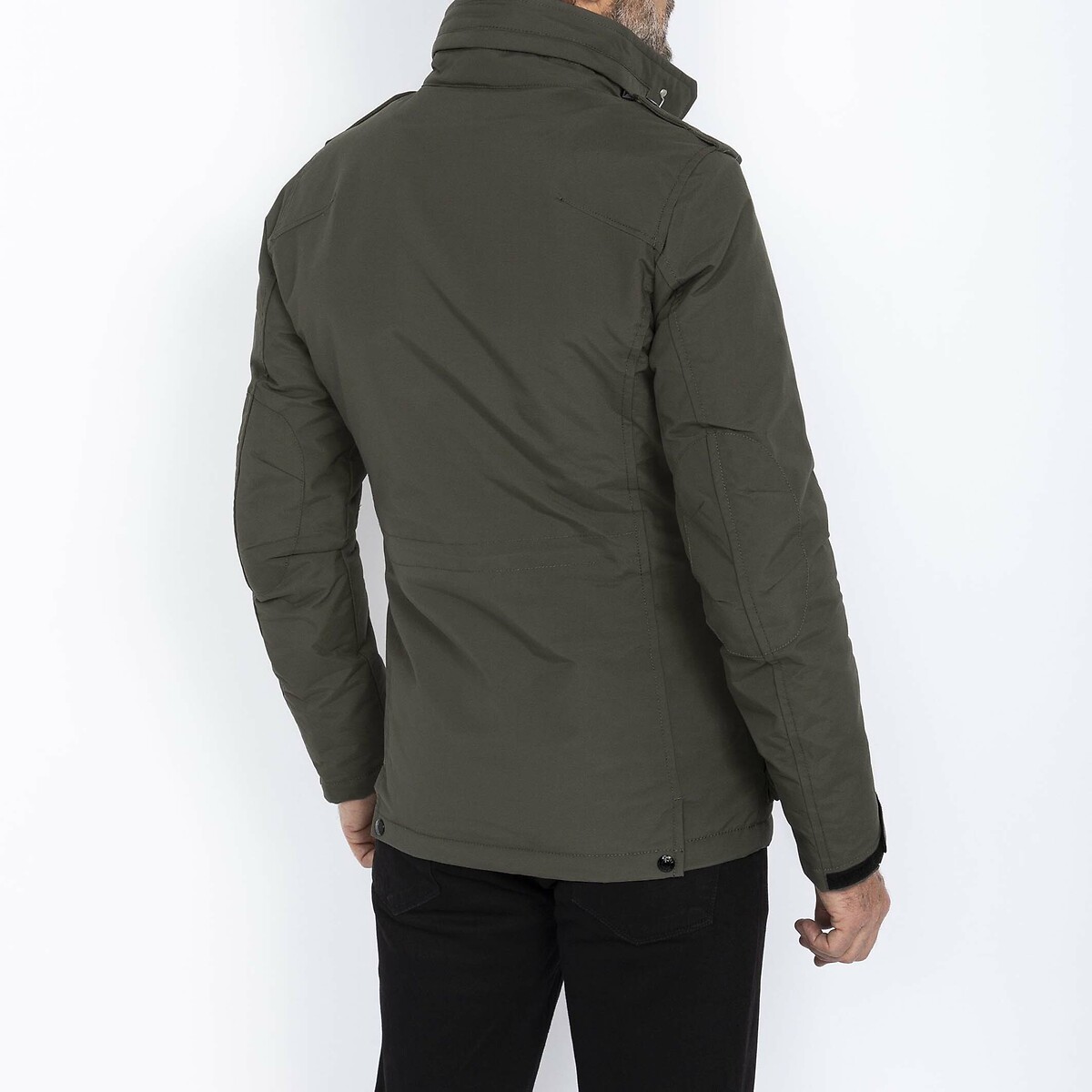 Field Mid-Length Mid-Season Jacket khaki, SCHOTT