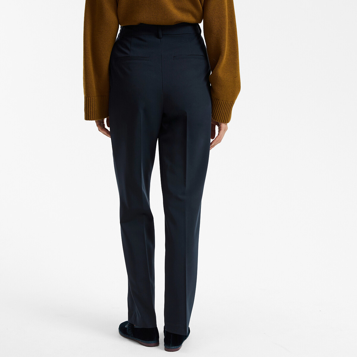 Straight Trousers navy blue, LA REDOUTE COLLECTIONS