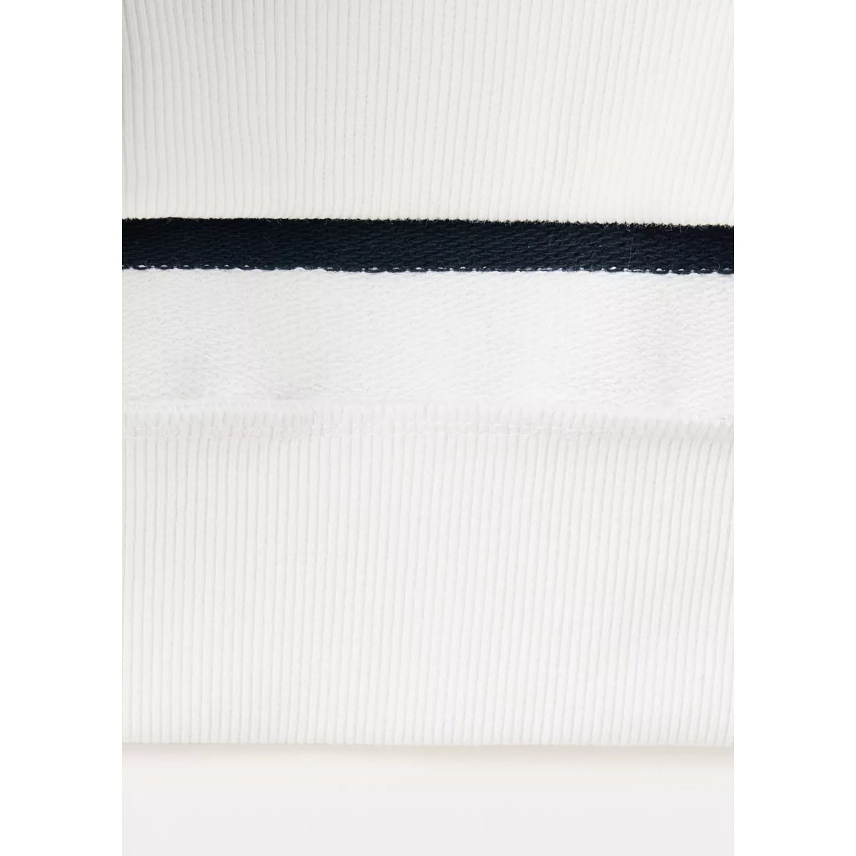 Sweat rayé phrase imprimée bleu marine, MANGO KIDS