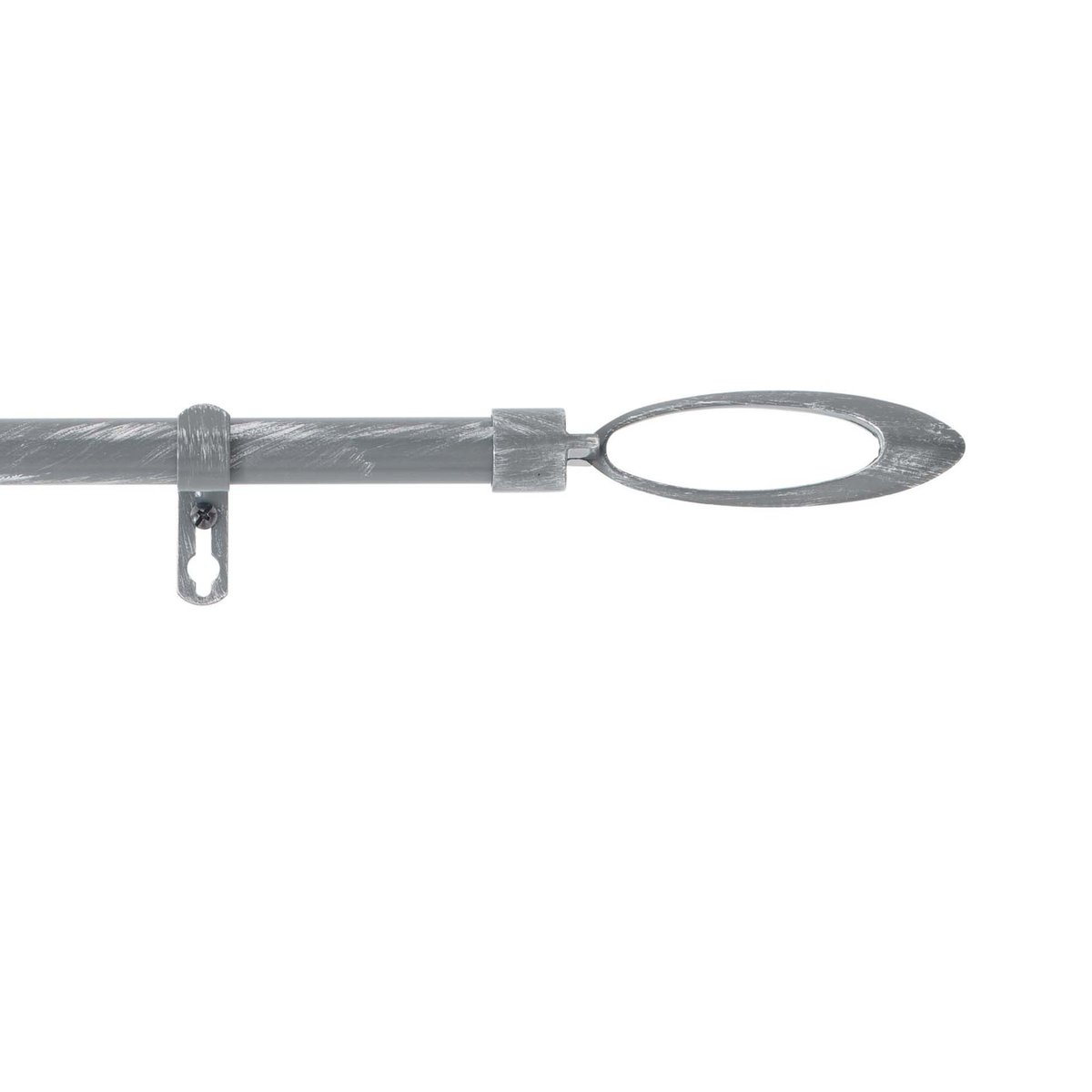 Kit de tringle a rideaux Collection Olive gris, EDEN