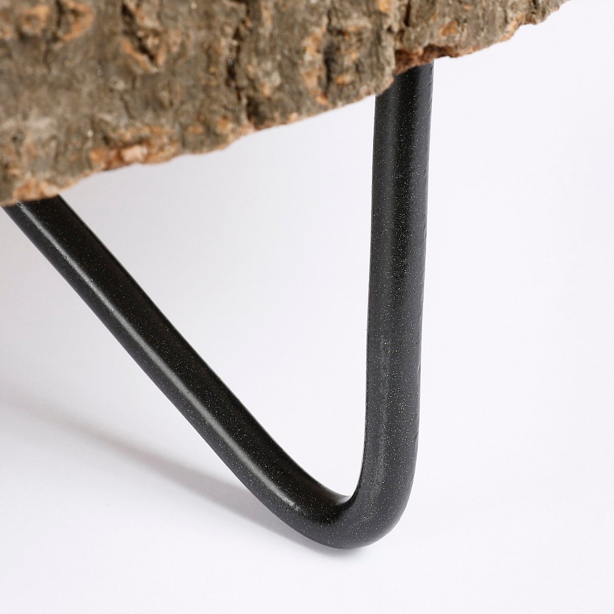 Table d'appoint PIA marron clair, MICA DECORATIONS