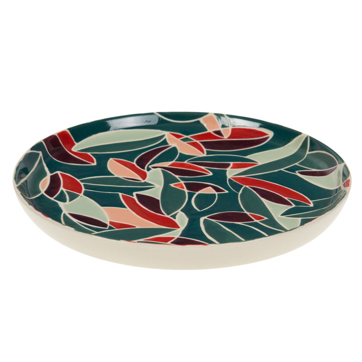 Assiette plate Vanina 26 cm (lot de 6) bleu, AMADEUS