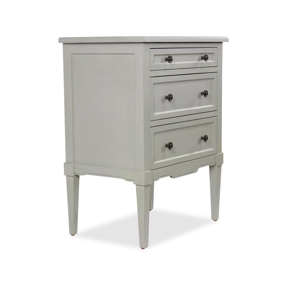 Commode 3 tiroirs gris, INTERIOR'S