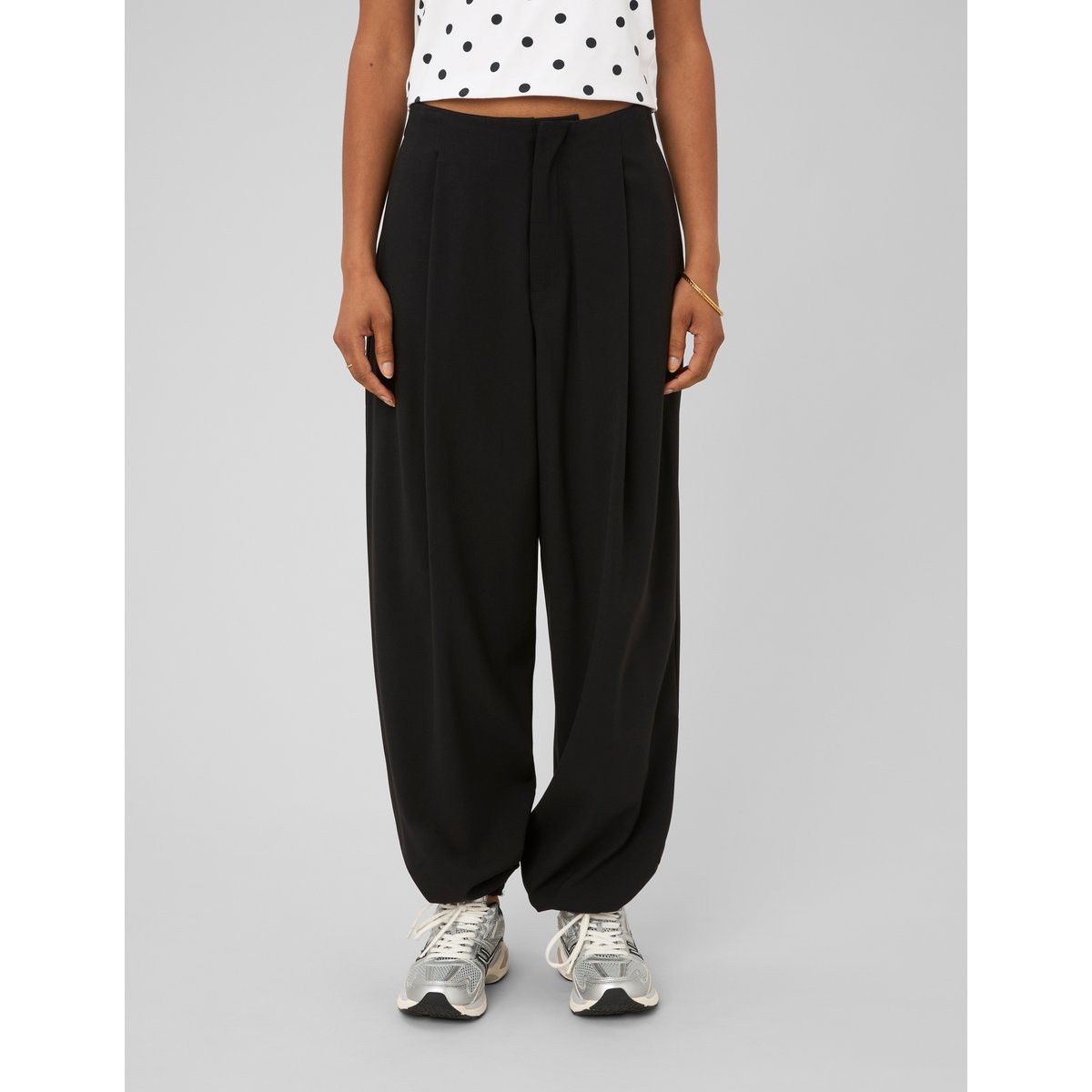 Pantalon balloon noir, BZB