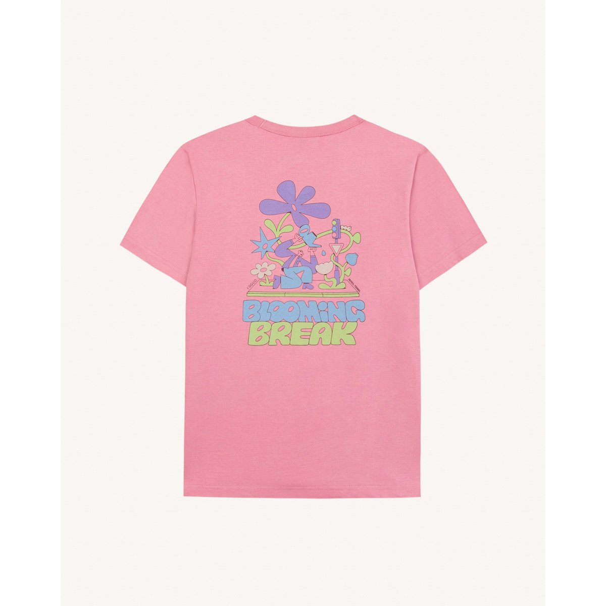 T-shirt LUGNY rose, FAGUO