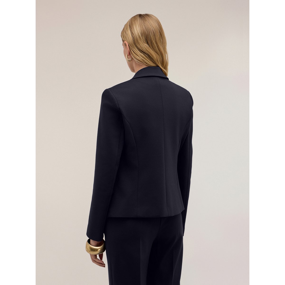Blazer croisé bleu, MOTIVI