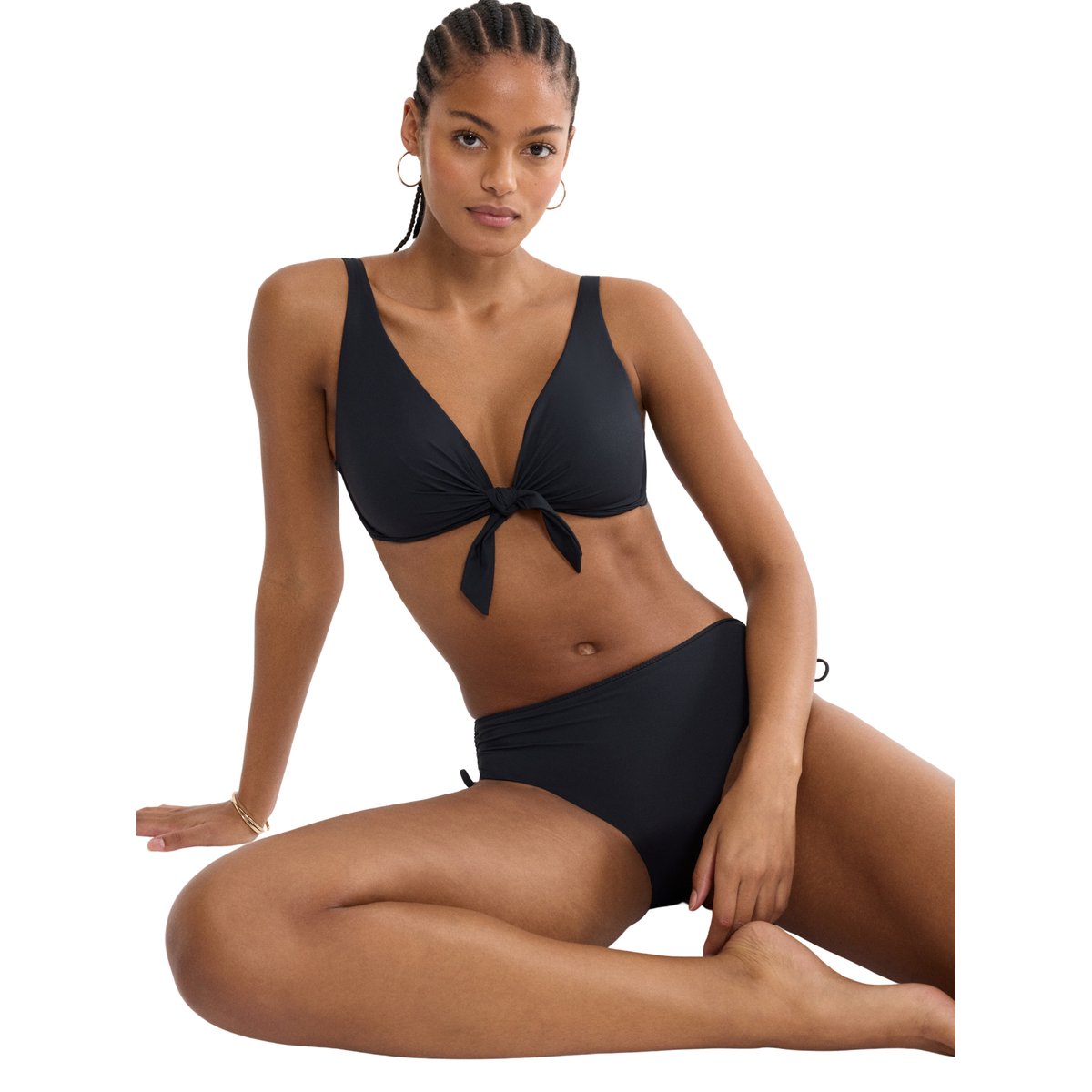 Haut maillot de bain armaturé décolleté SUMMER TWIST noir, TRIUMPH