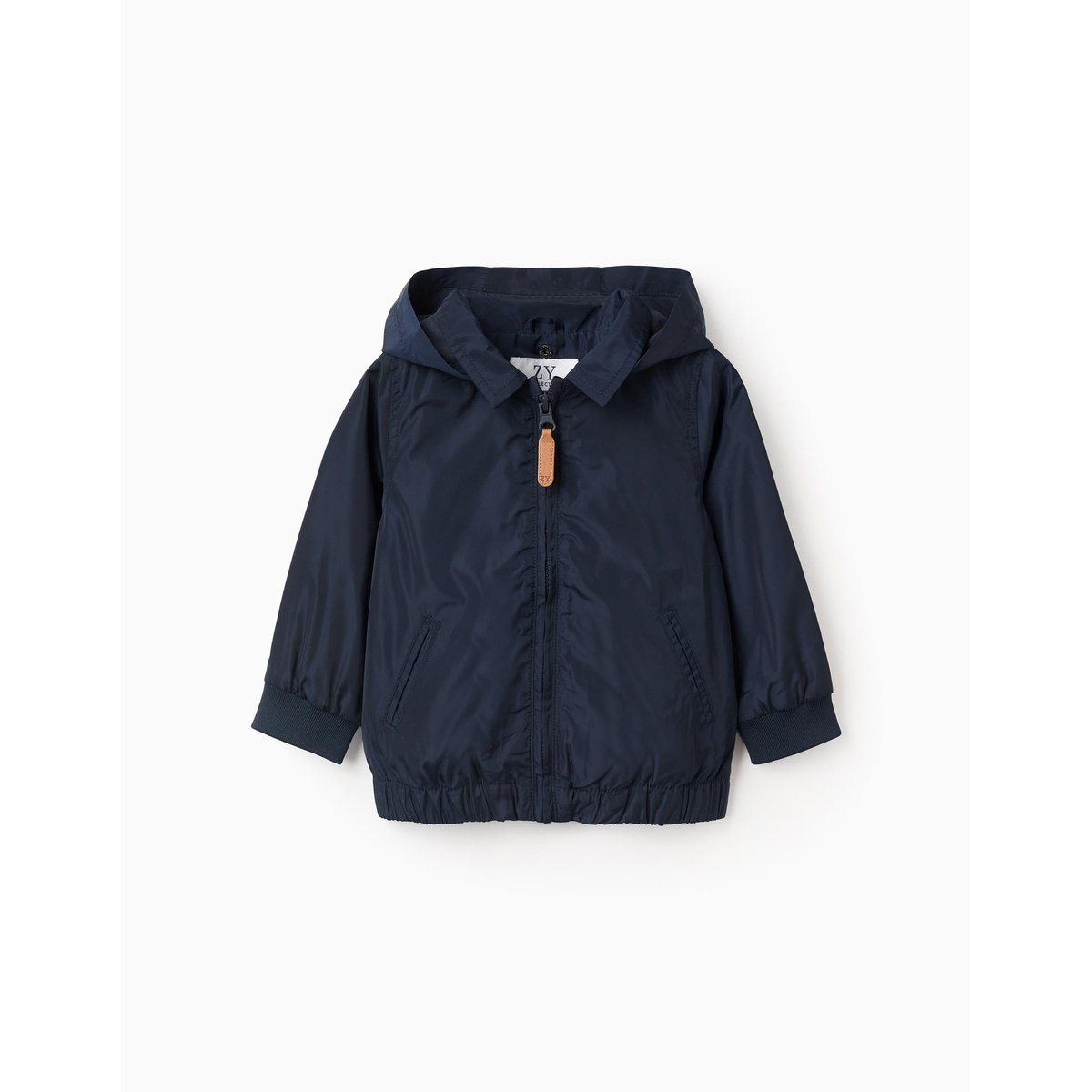 Coupe-Vent avec Capuche Amovible bleu foncé, ZIPPY