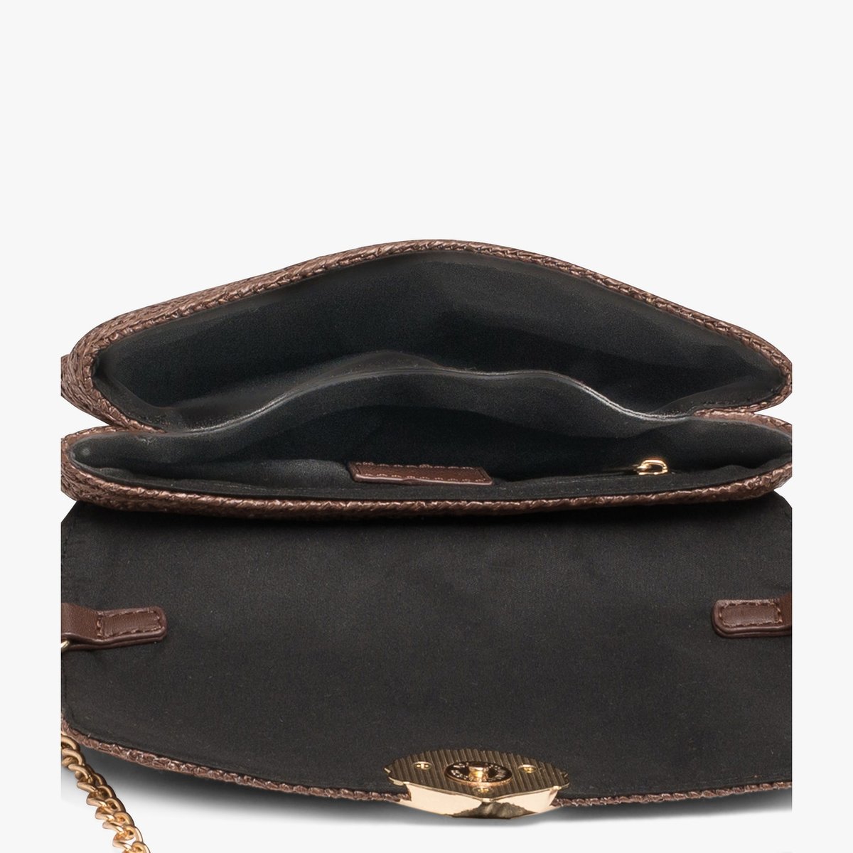 Sac Pochette ELEANA chocolat, BOCAGE