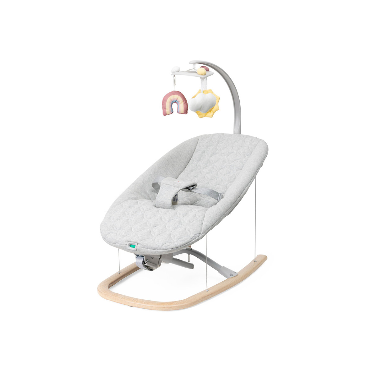 Zen Wave Wooden Rocker grey, CHICCO