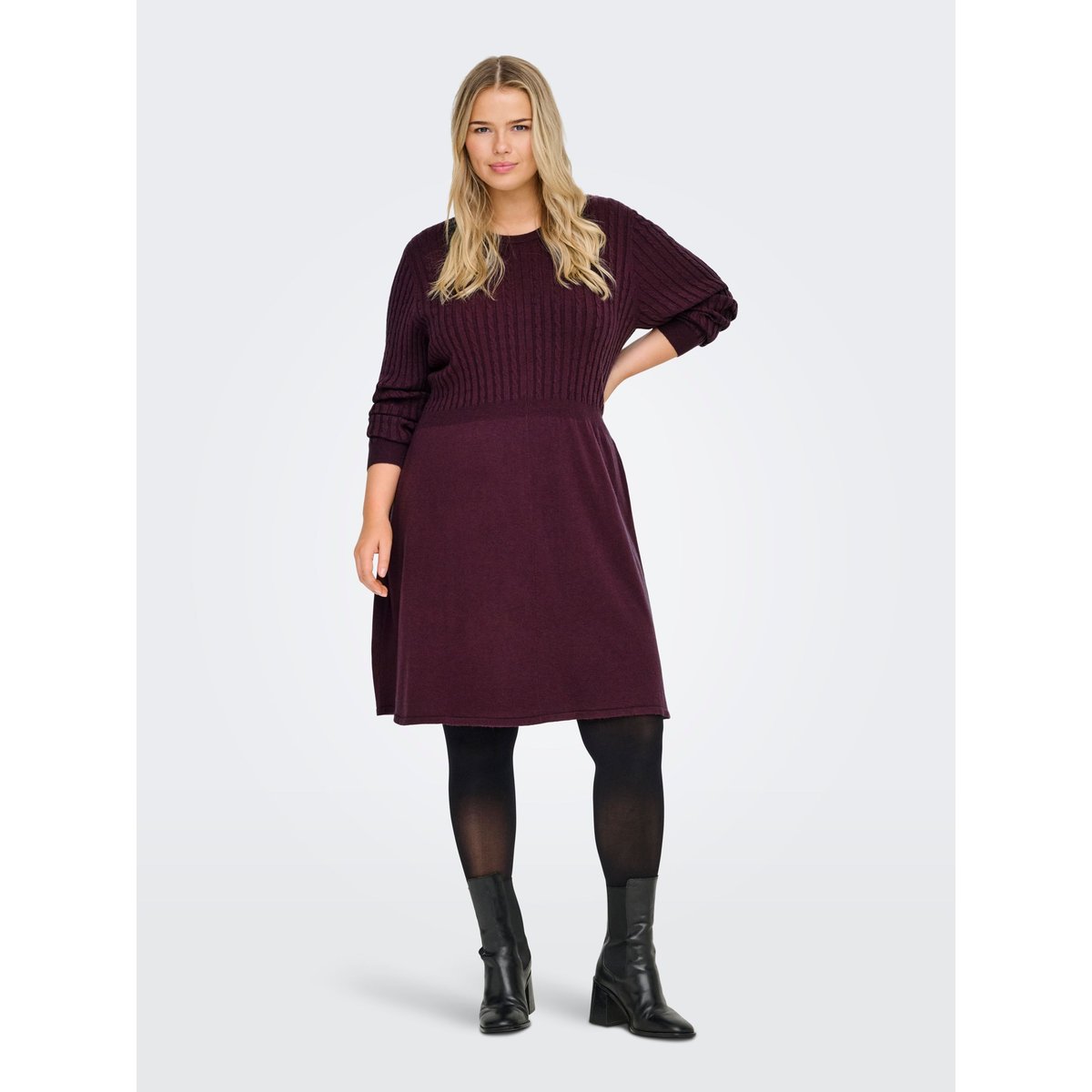 Robe En Maille port royale 1, ONLY CARMAKOMA