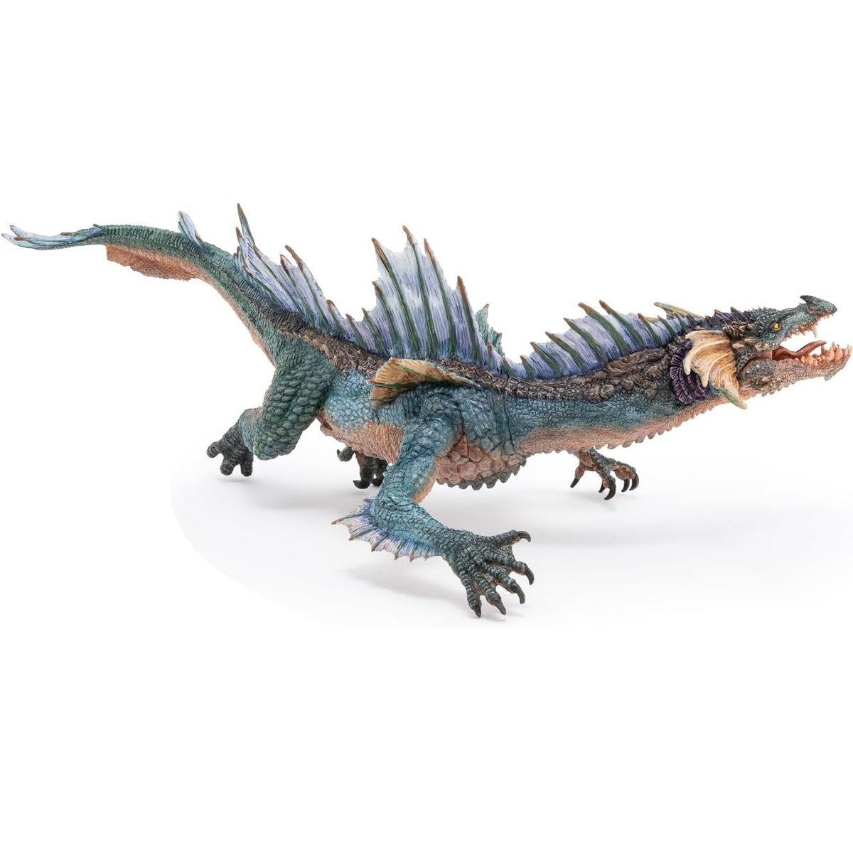 Figurine Dragon des mers bleu, PAPO