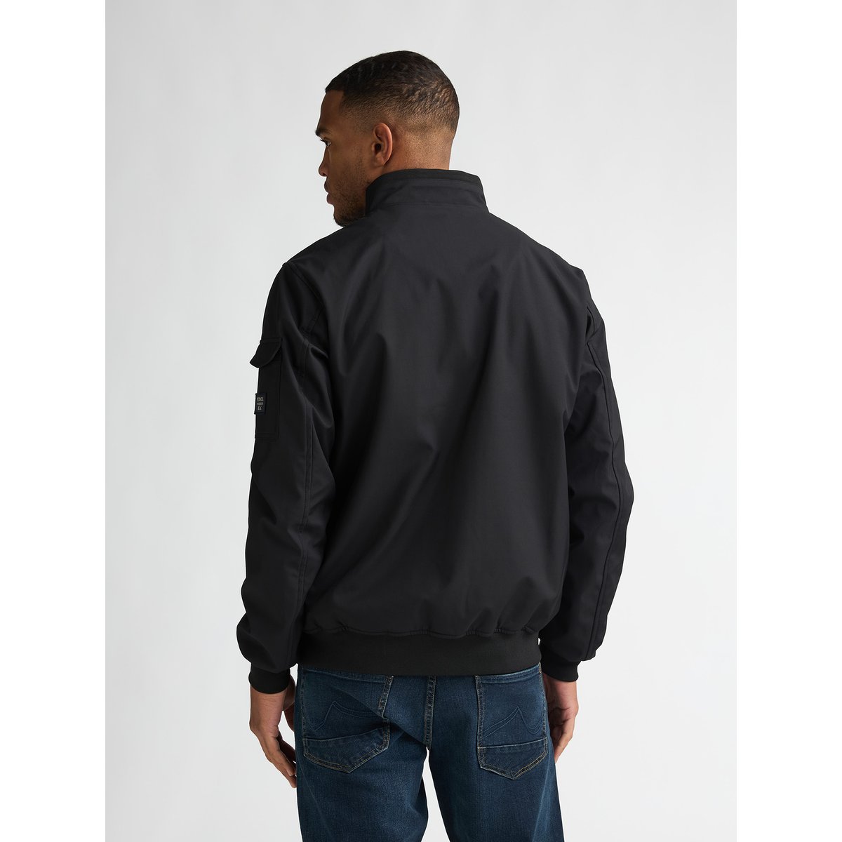 Blouson bomber mustango noir black, PETROL INDUSTRIES