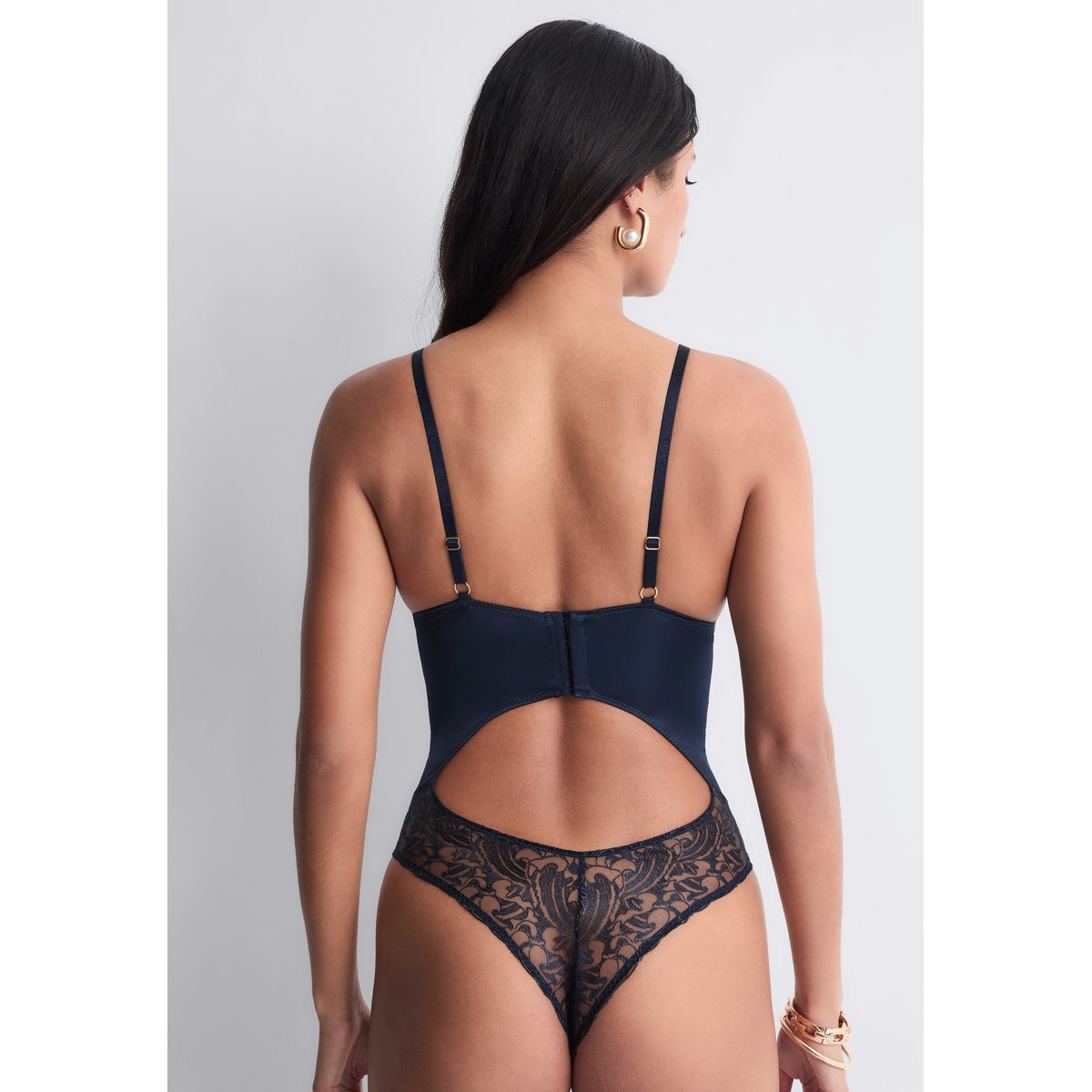 Body Satin Memories bleu, AUBADE