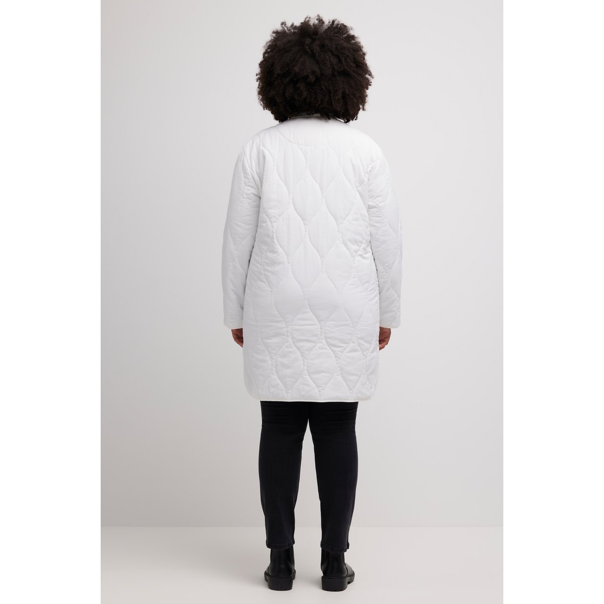 Veste matelassée, rembourrage chaud blanc cassé, ULLA POPKEN