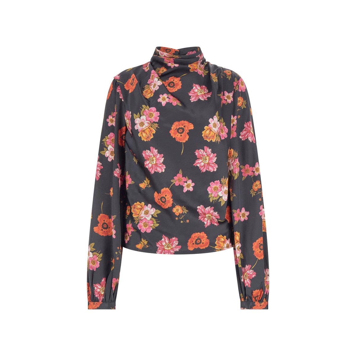 Blouse Imprimé Floral noir floral, GUESS