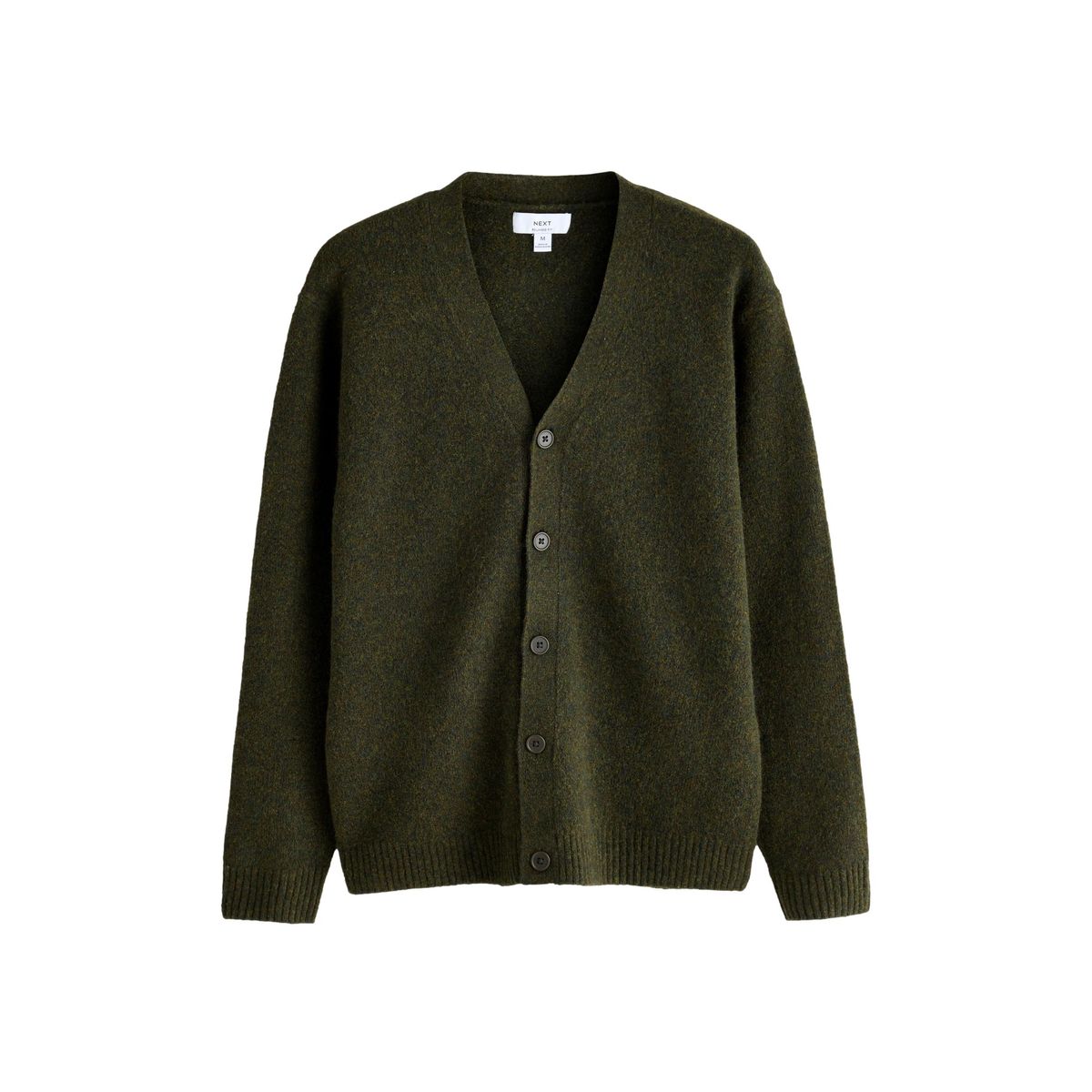 Cardigan confortable et décontracté vert kaki, NEXT
