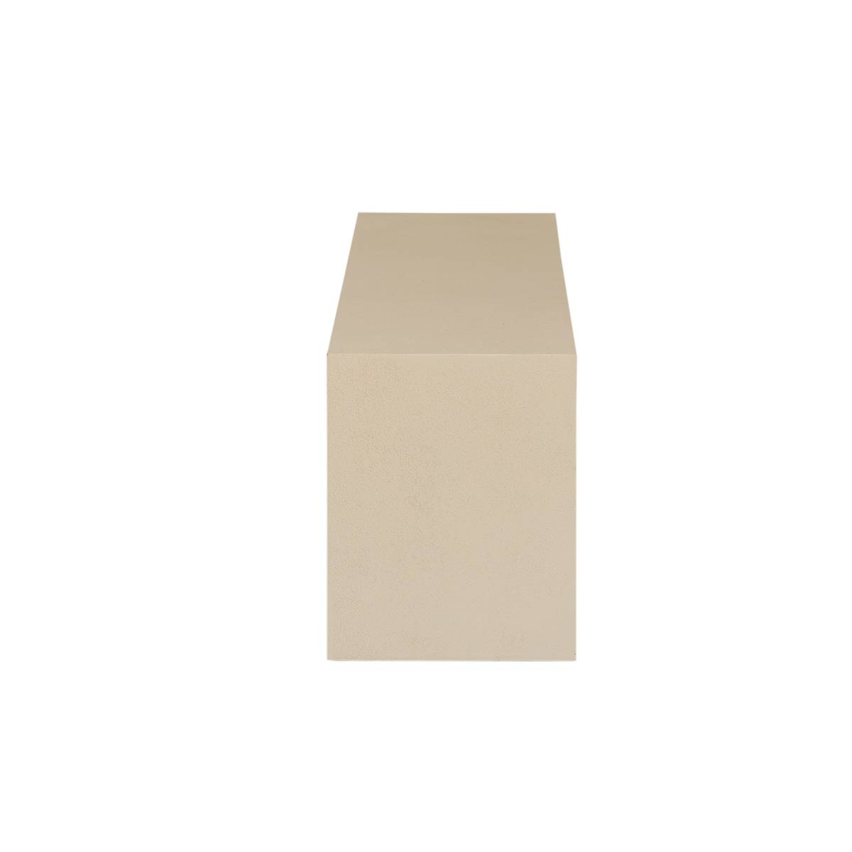 Meuble TV en bois effet béton DALVA bois clair, MADE IN MEUBLES
