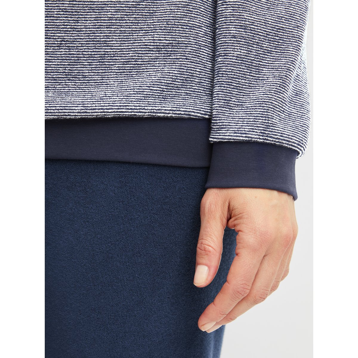 manches longues Coton SOFT DREAMS bleu paon, CALIDA