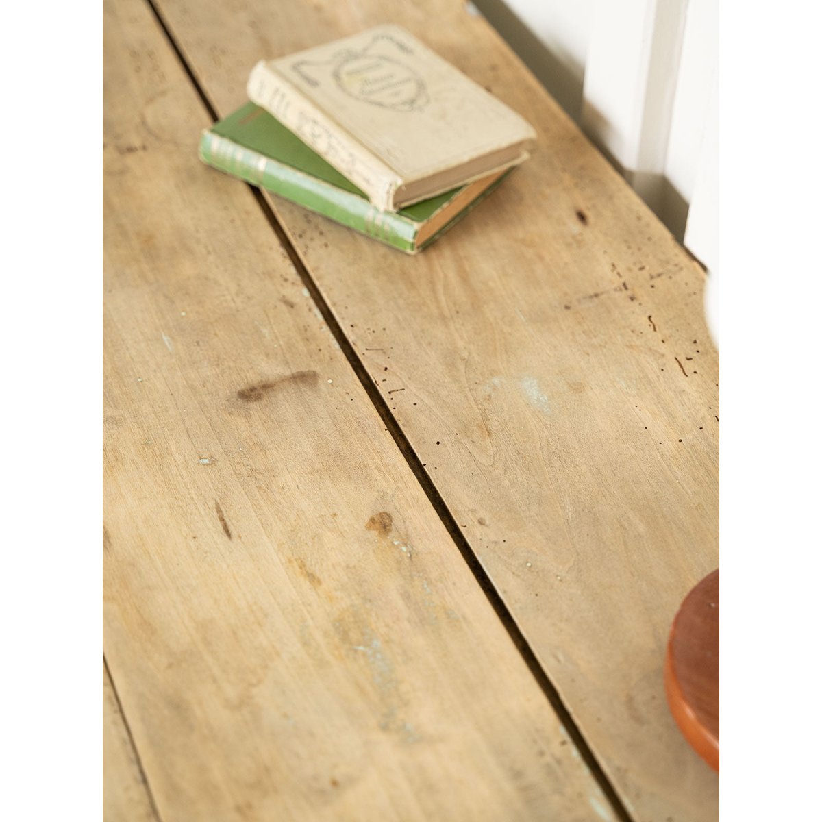 Table à manger de ferme en bois Romy N°1571 - Bon état bois clair, DEBONGOUT