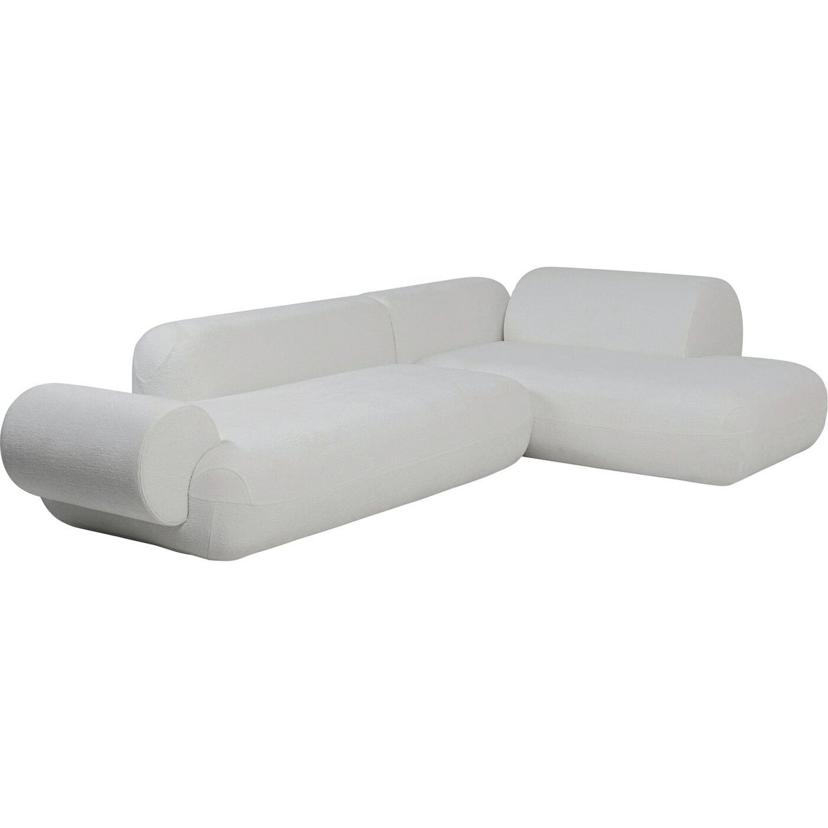Canapé d'angle, SOFT blanc, KARE DESIGN
