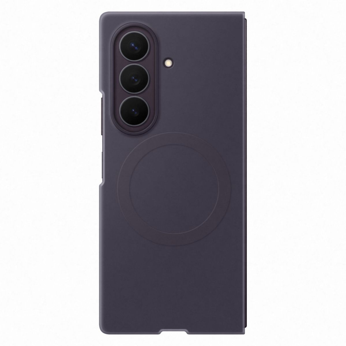 Pack Silicone magnétique Violet+FilmFoldUltra couleur unique, SAMSUNG