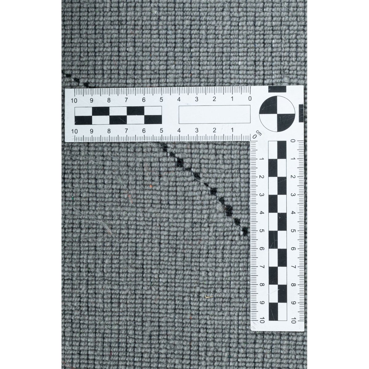 Tapis tissé main en PET recyclé pour l'intérieur et l'extérieur - Kyoto gris, THEKO