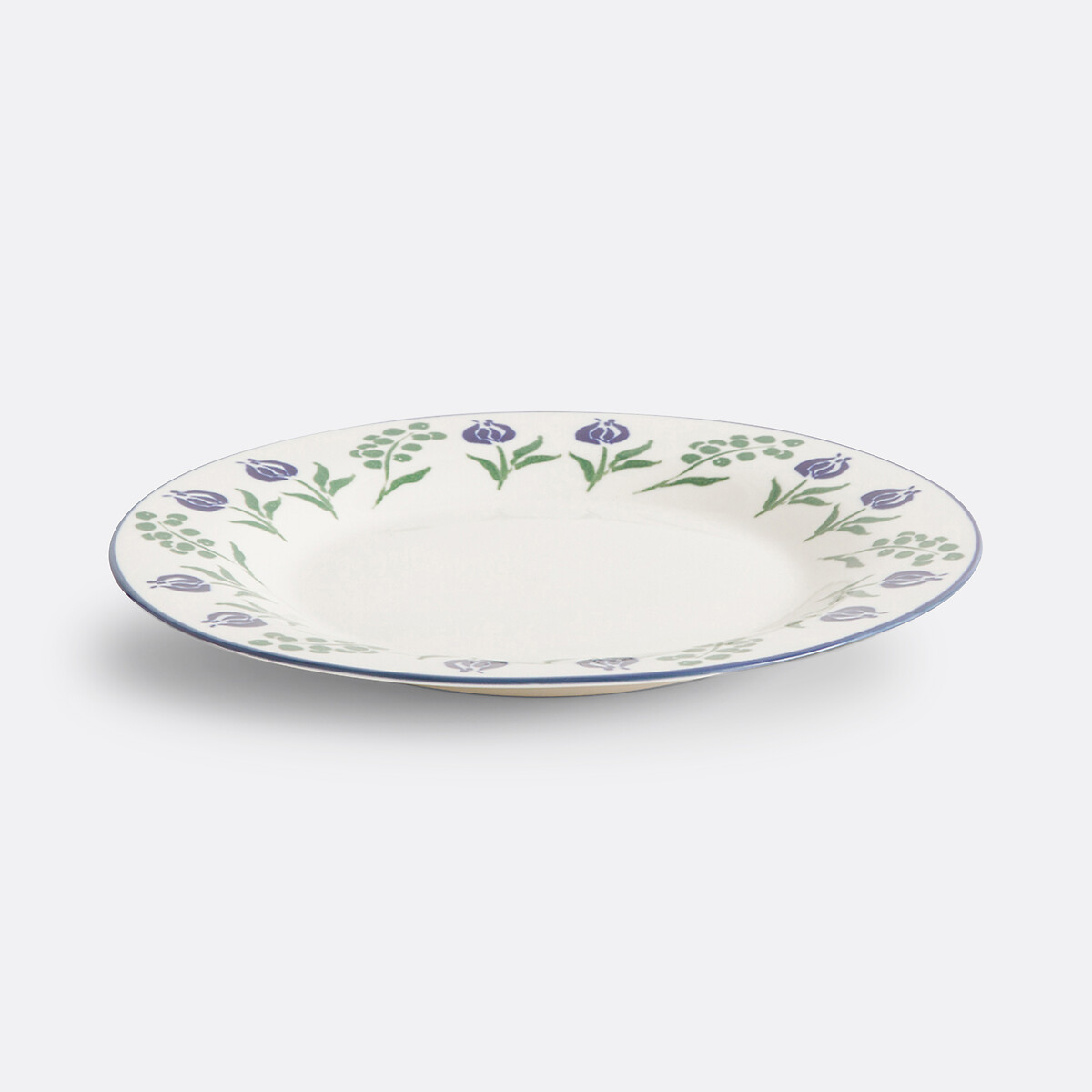 Set of 4 Lysor Porcelain Plates multi-coloured, LA REDOUTE INTERIEURS
