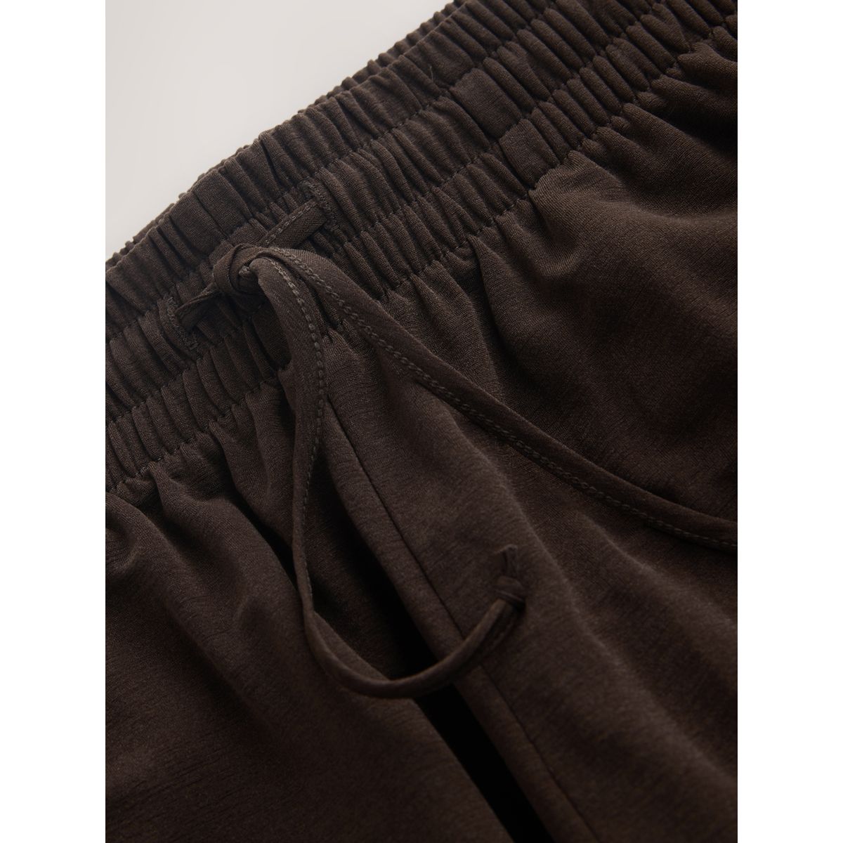 Pantalon bouffant transparent à nouer marron chocolat, NEXT