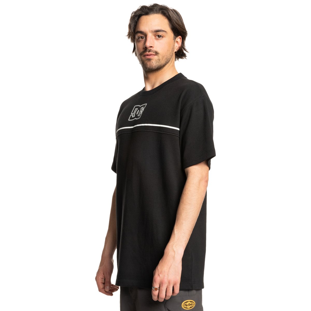 T-shirt à manches courtes STRIPE STONE. noir black, DC SHOES