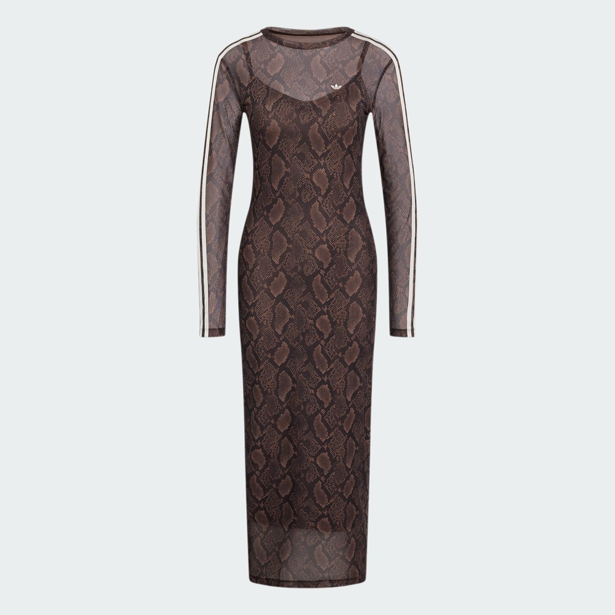 Robe Longue Imprimé Serpent Robe Longue Imprimé Serpent earth strata / aurora coffee, adidas Originals