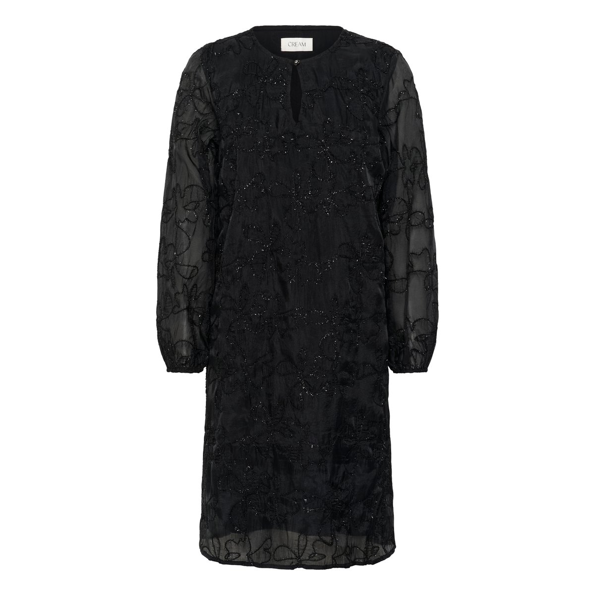 Robe noir pitch black, CREAM