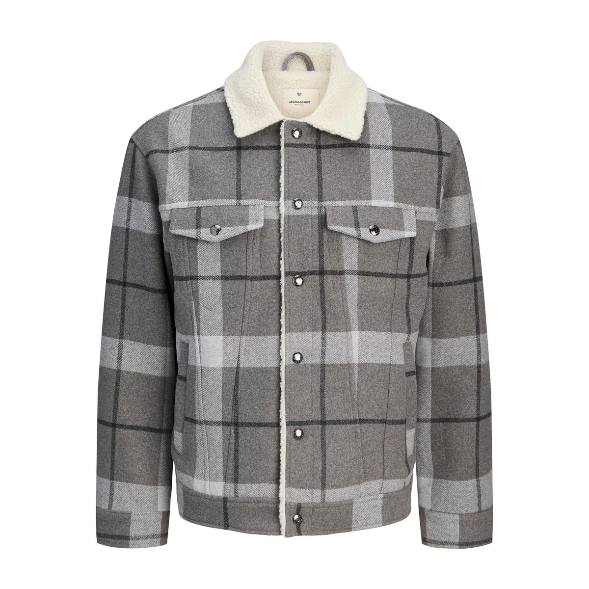 Veste grise - grey, JACK & JONES