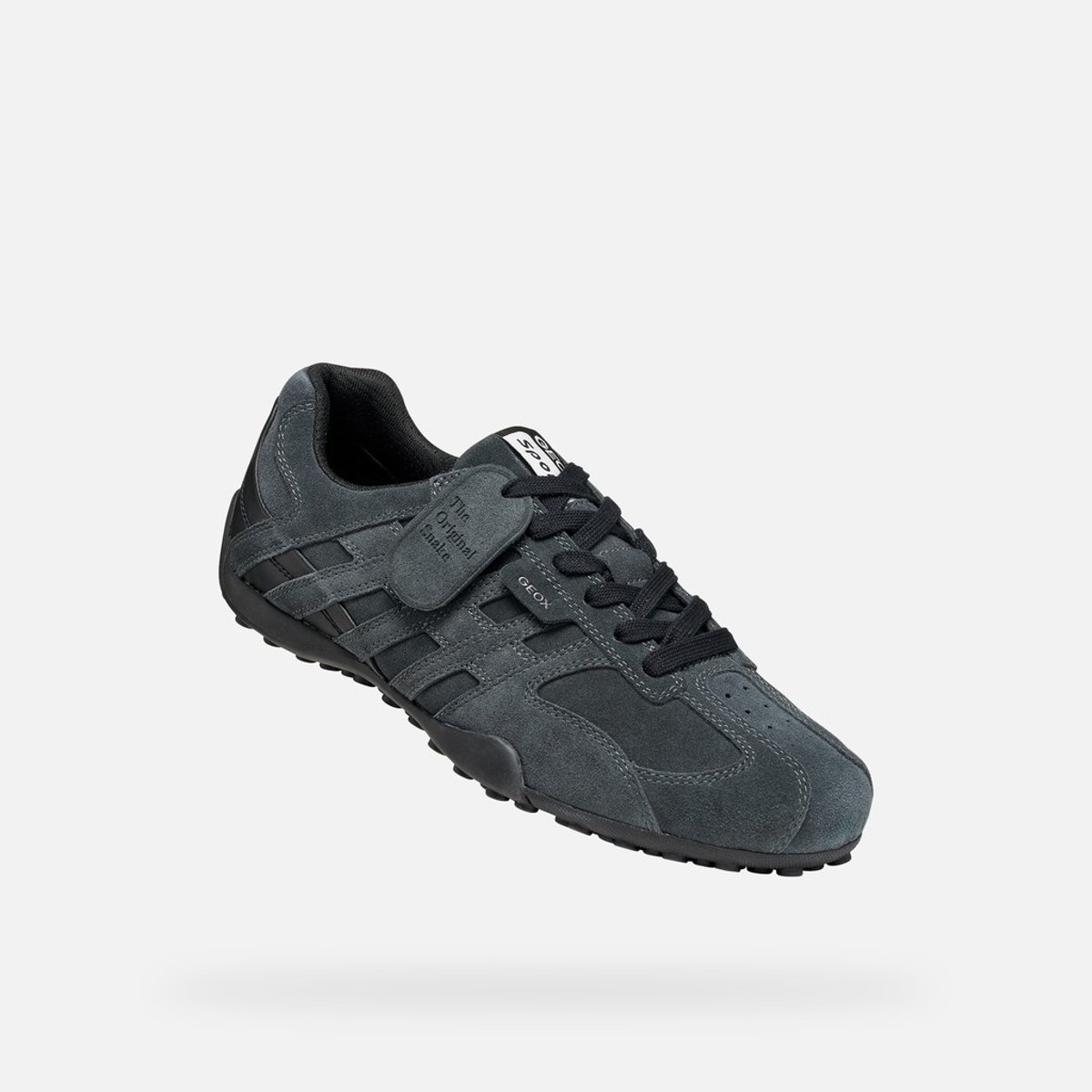 Baskets  U SNAKE gris anthracite, GEOX