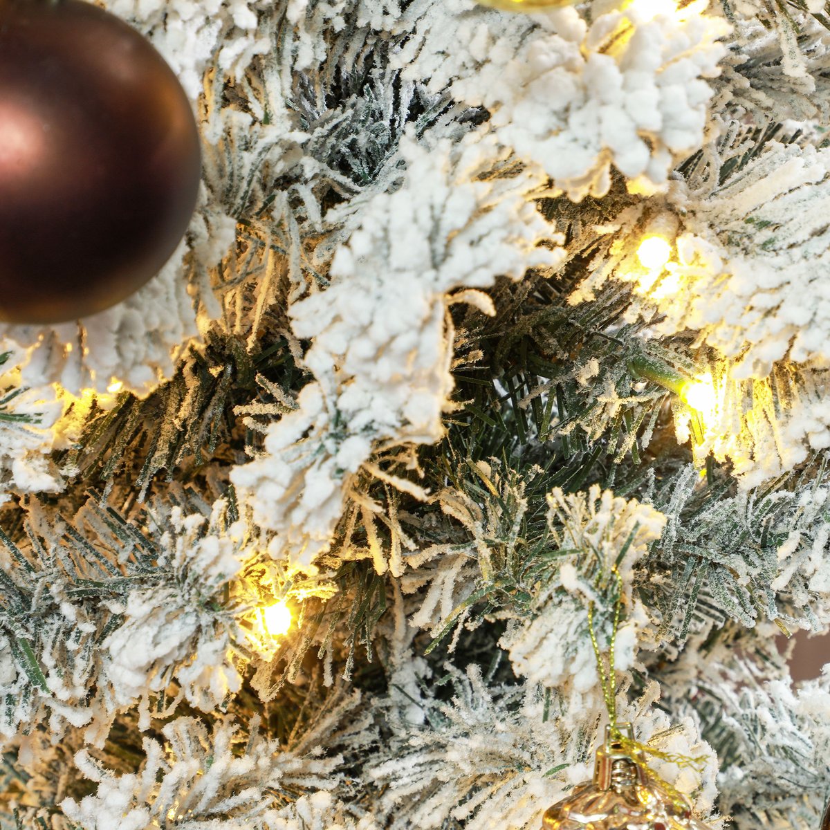 Sapin de Noël Plastique Vert vert, HOMCOM