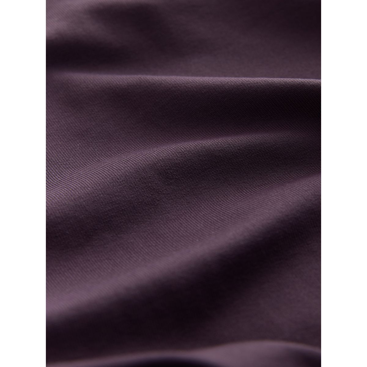 Haut en polyamide à manches longues et col v violet prune, NEXT