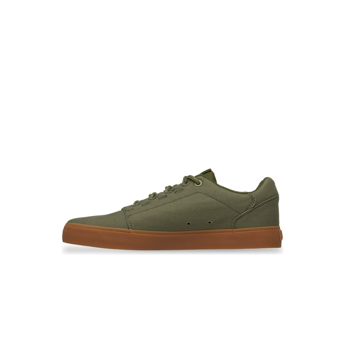 Chaussures en cuir HYDE. vert dark olive, DC SHOES