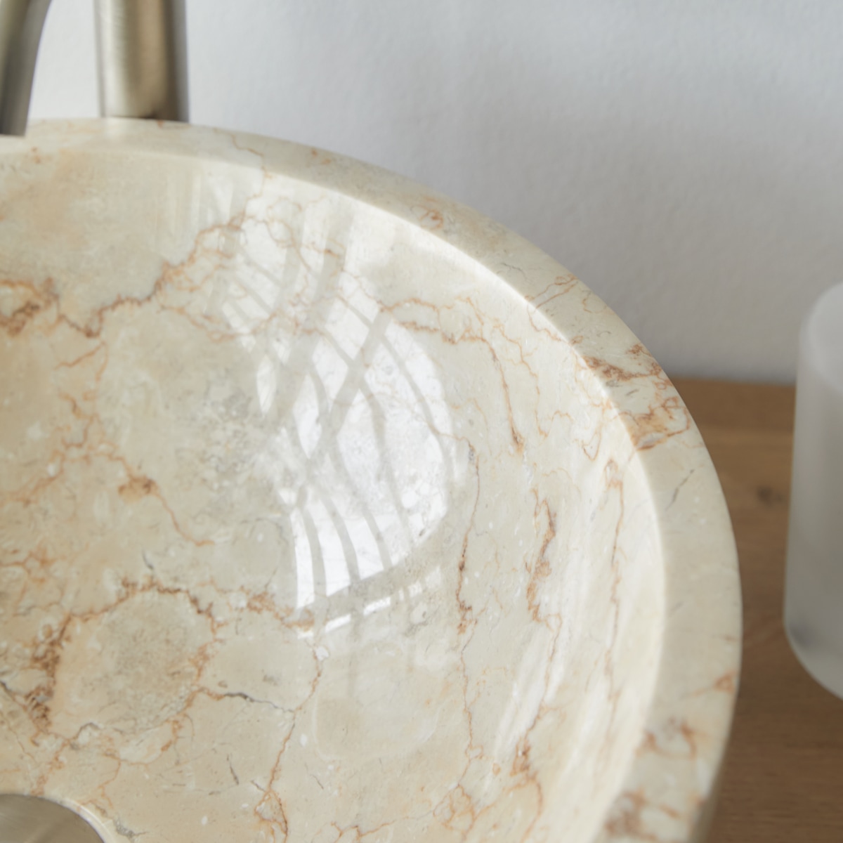 Vasque en Marbre, IBYZA beige, TIKAMOON