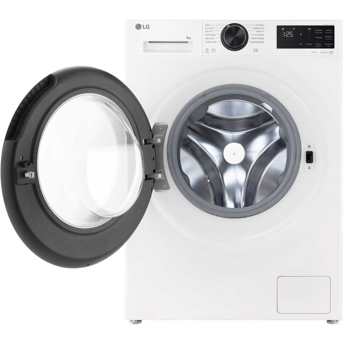 Lave linge hublot F94X56WSTA couleur unique, LG