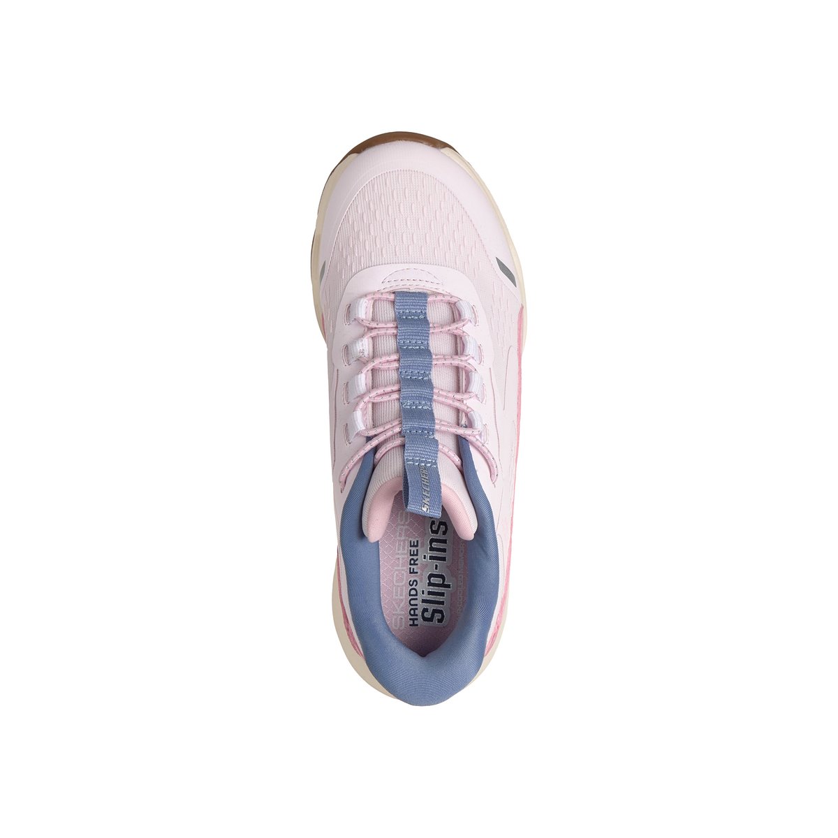 Basket Basse à Lacets Glide Step Vista Lane rose clair, SKECHERS